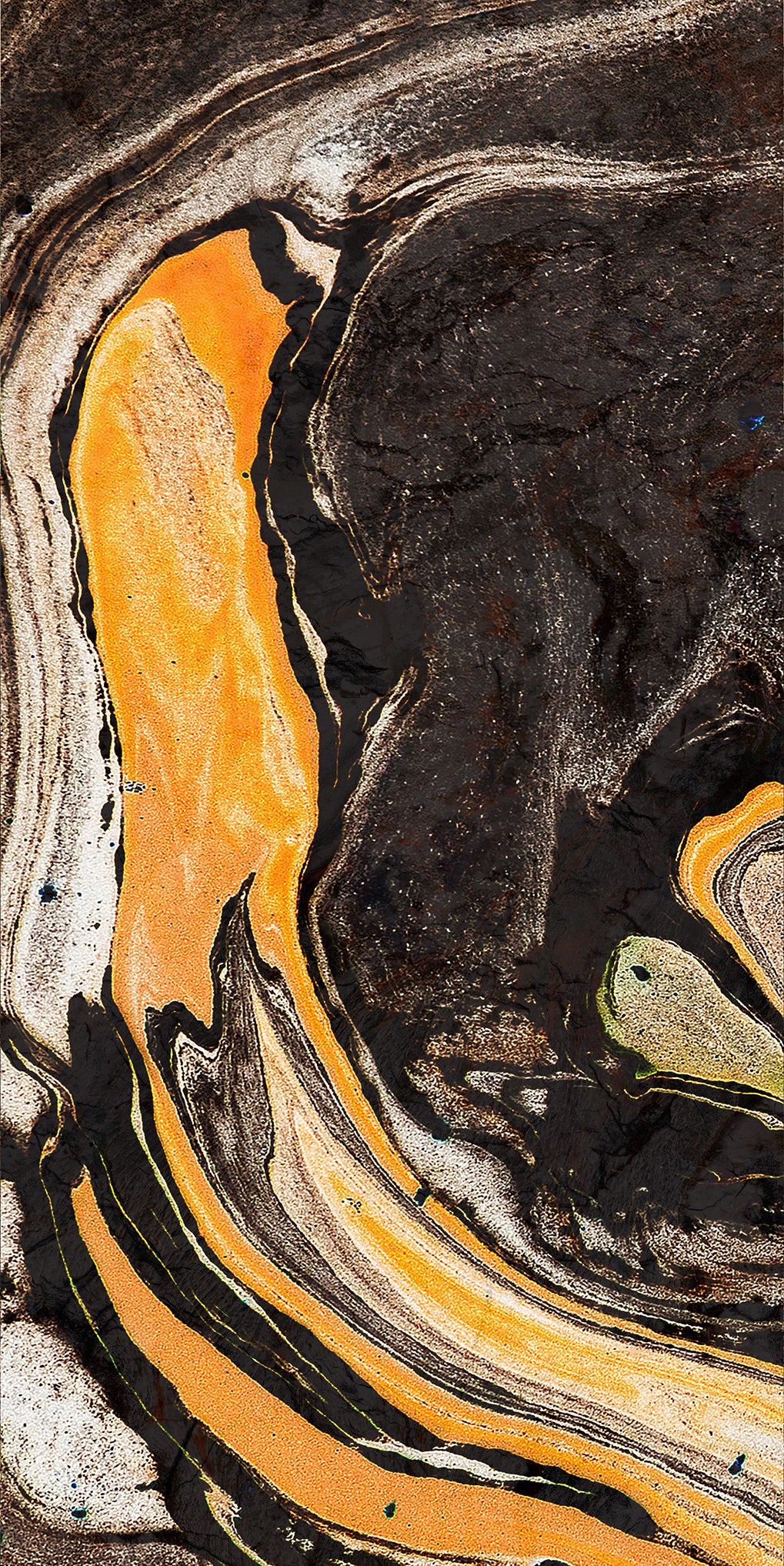 Golden Earth Agate Tile