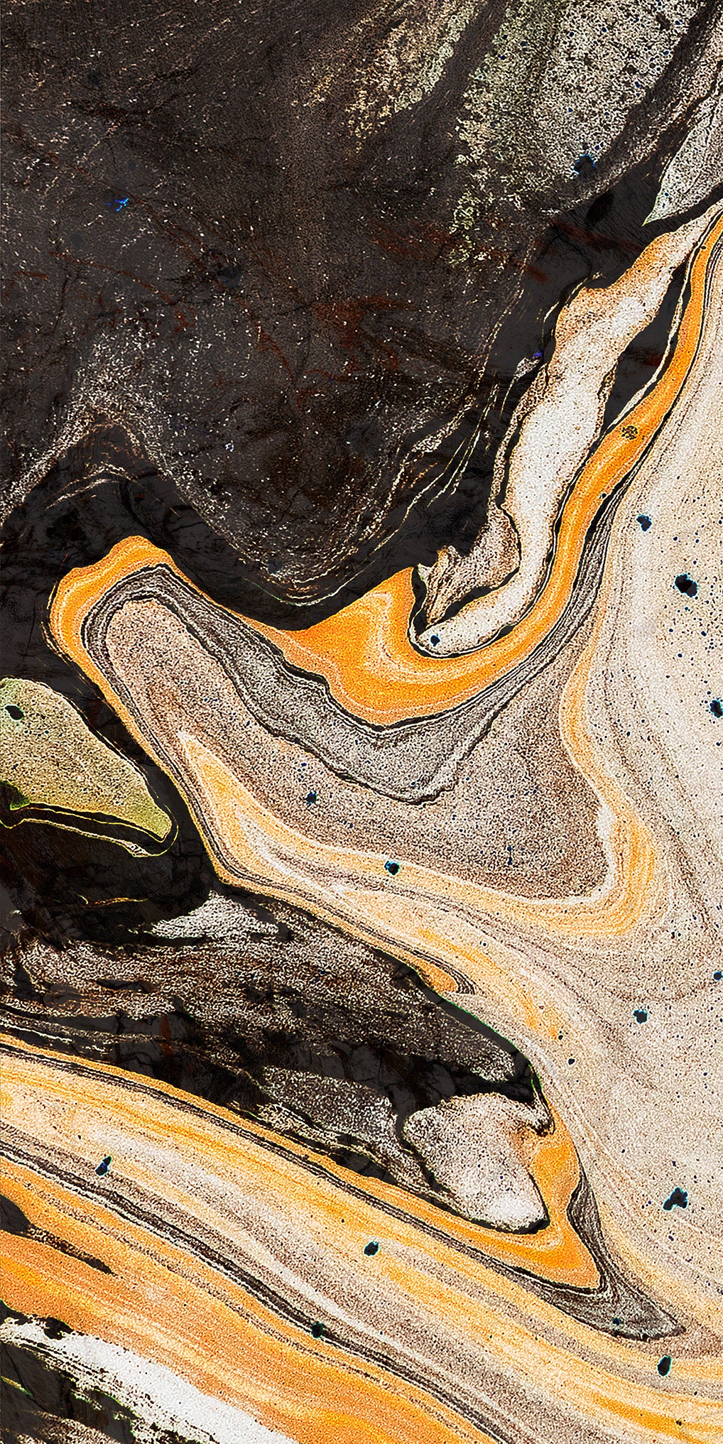 Golden Earth Agate Tile