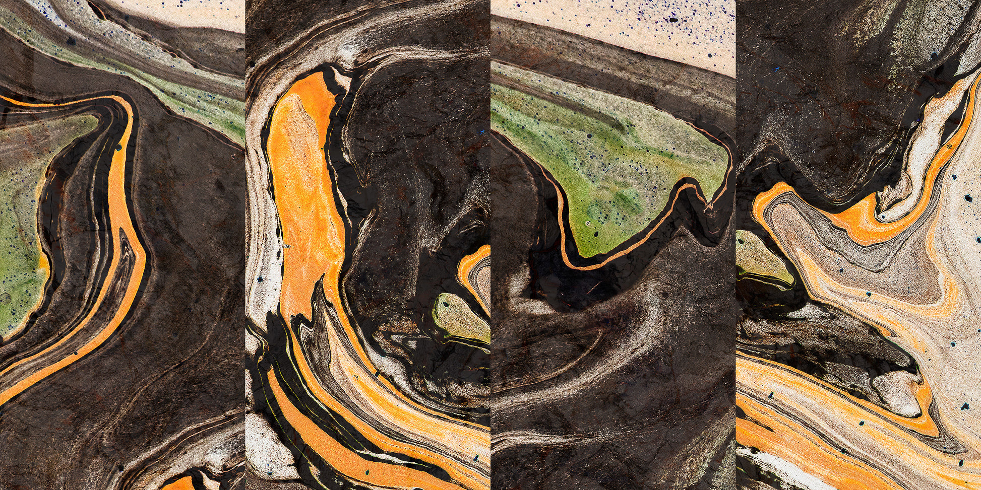 Golden Earth Agate Tile