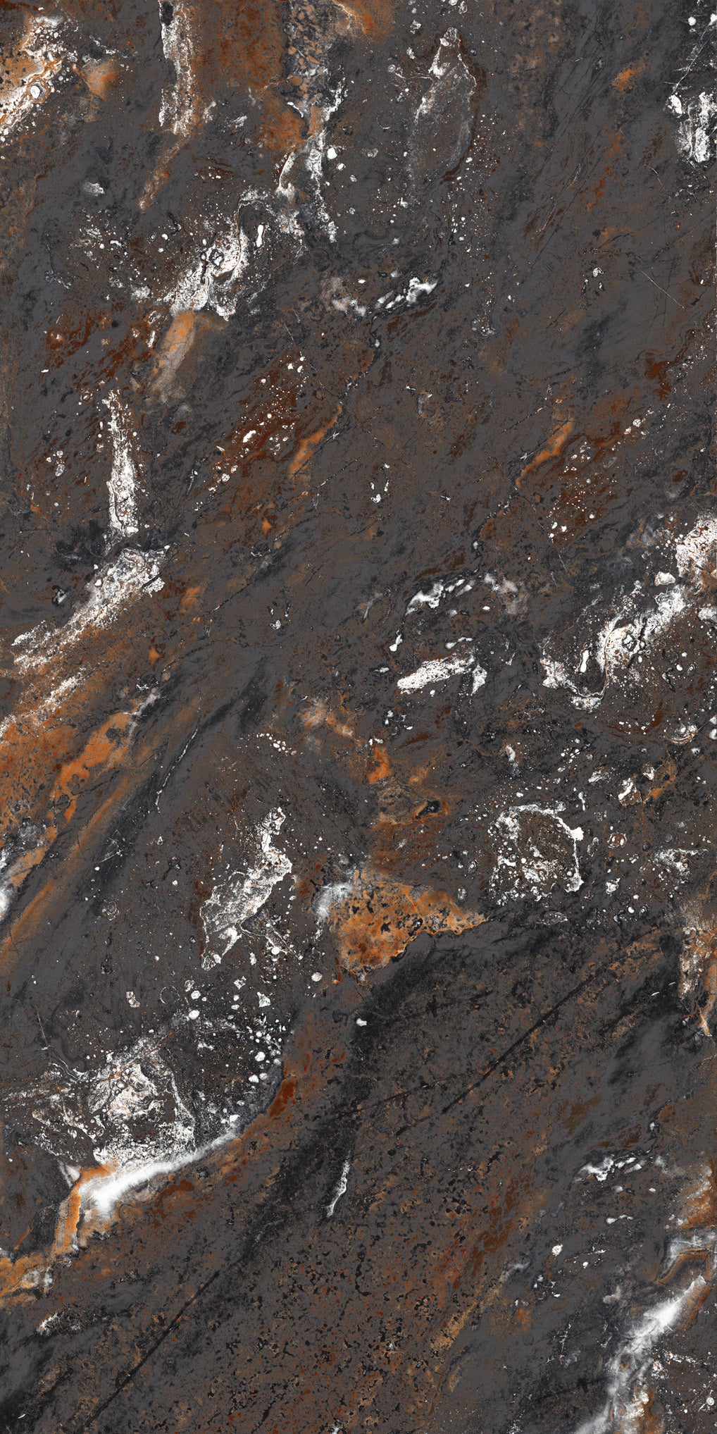 Obsidian Rust Marble Tile
