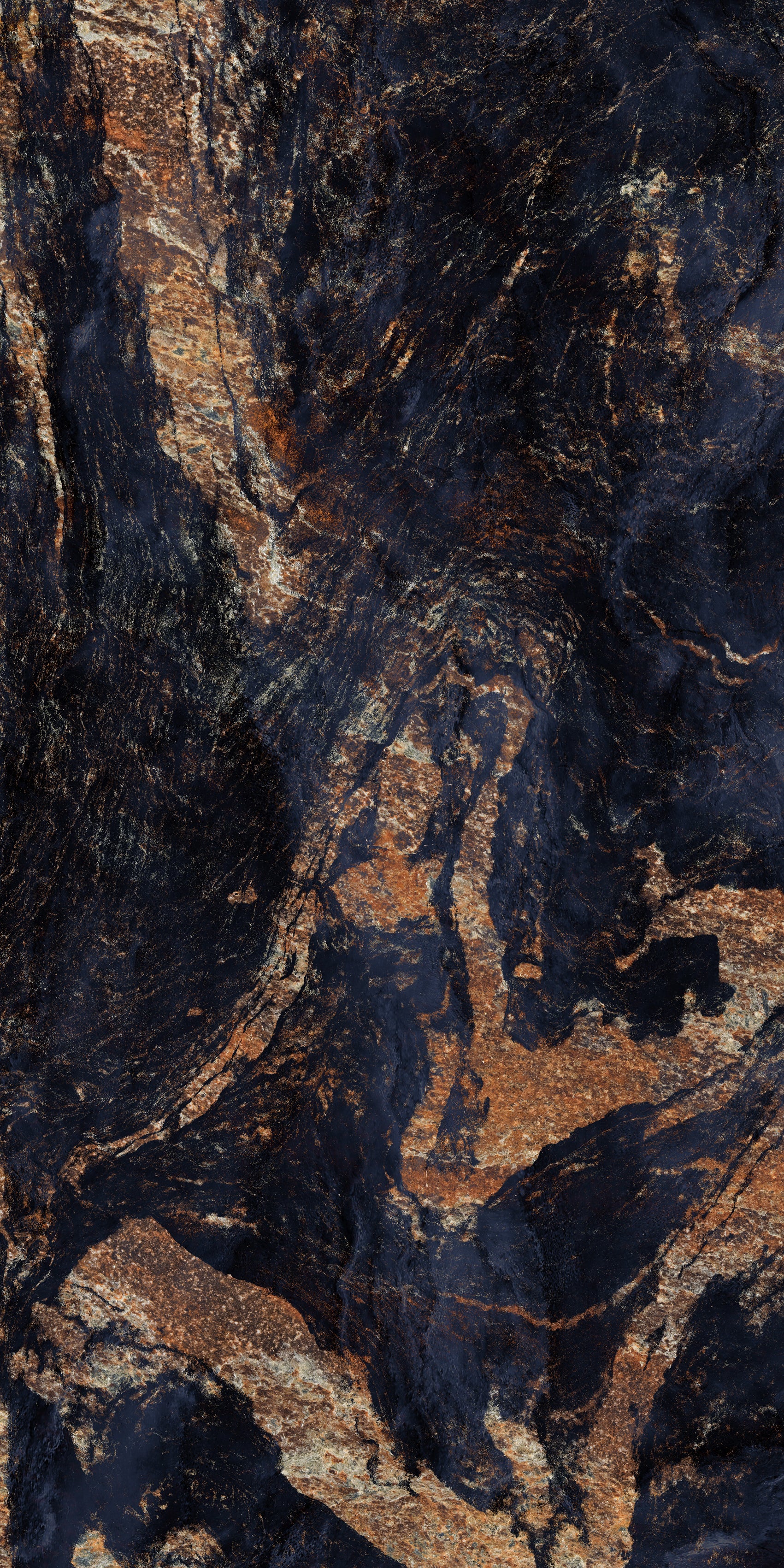 Fusion Black Granite Slab