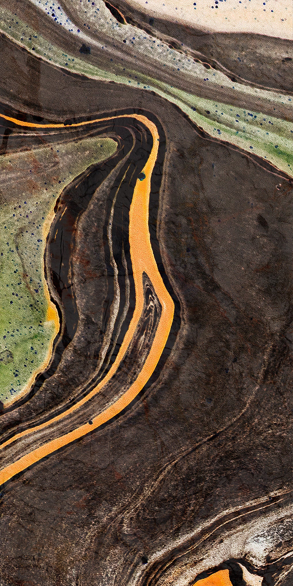 Golden Earth Agate Tile