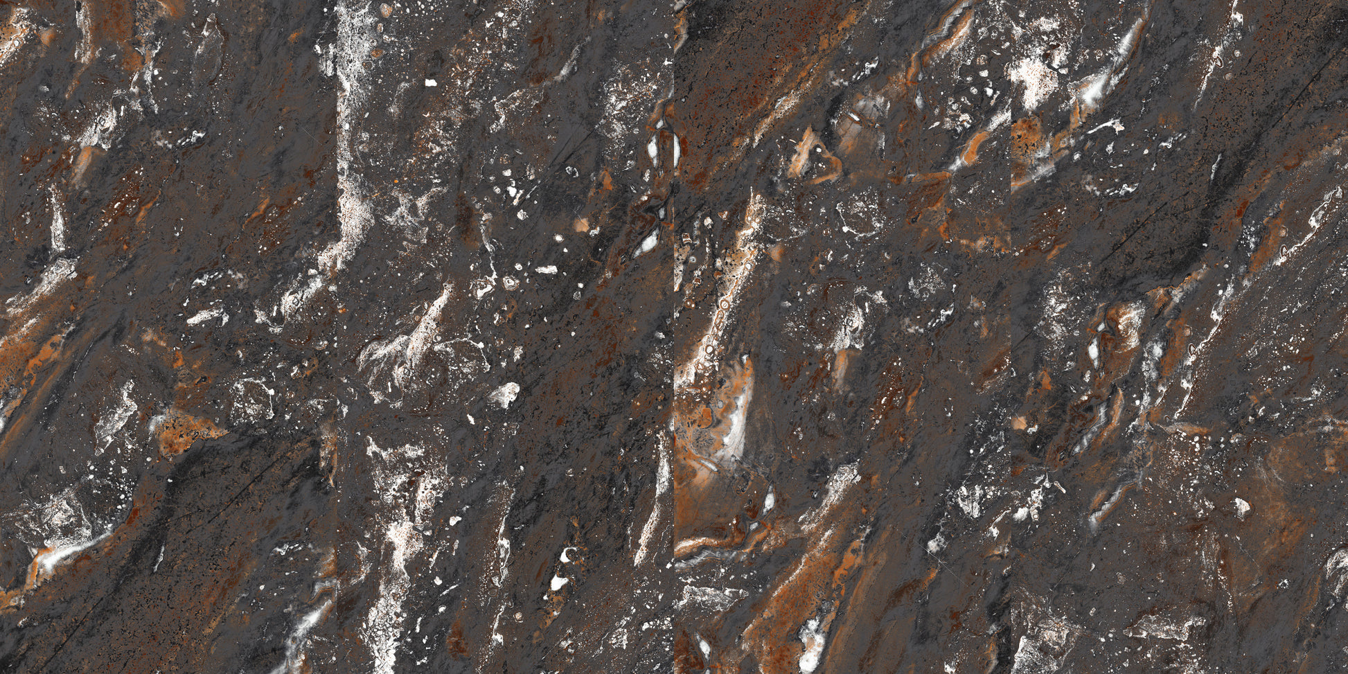 Obsidian Rust Marble Tile
