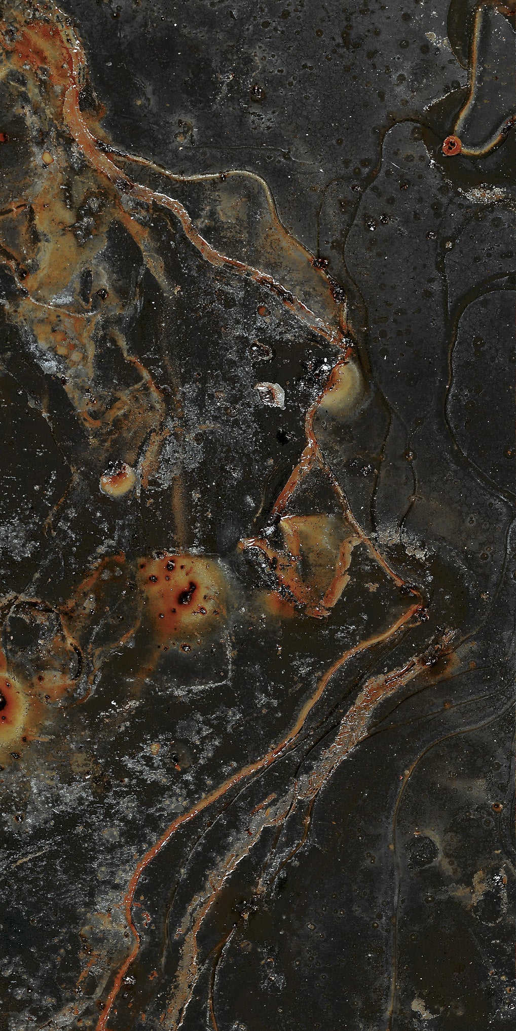 Metallic Black Marble Slab