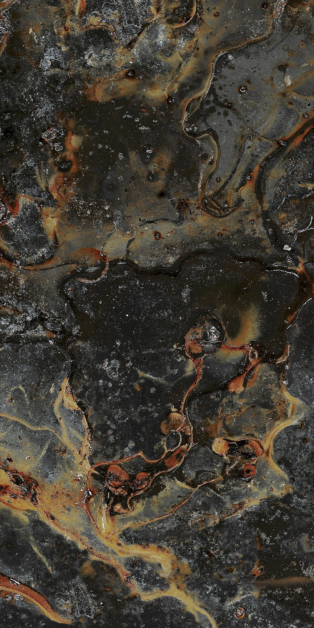 Metallic Black Marble Slab